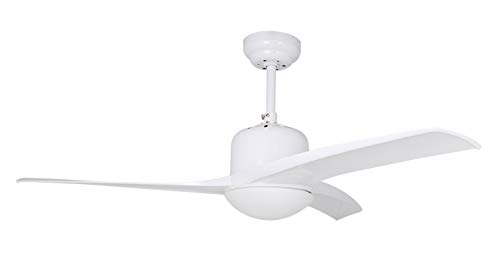Orbegozo CP 92105 - Ventilador de techo con luz, mando a distancia, diámetro de pala 105 cm, 3 velocidades, 50 W