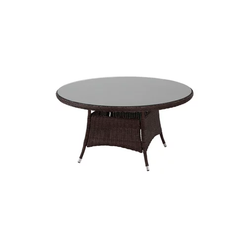 Mesa jardín aluminio costa rica choco 75x140 cm