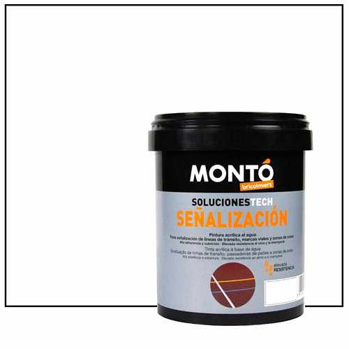 Pintura señalización suelo 750 ml blanca