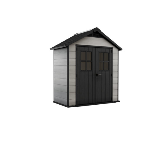 Almacén de resina Oakland 210x254x125 cm y 2,4 m2