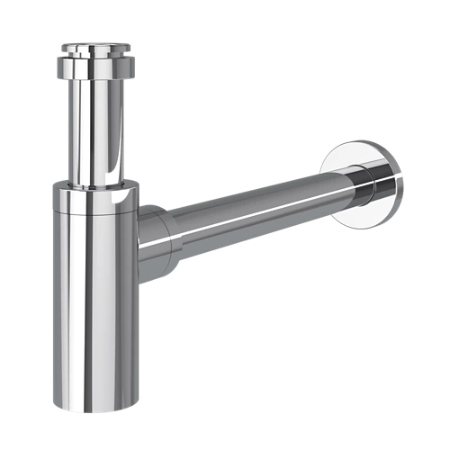 Sifón decorativo redondo ecuación ø32mm cromado
