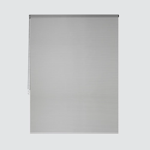 Rulo translucido cebra gris plata 109x250cm