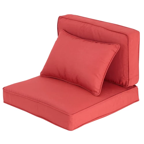 Cojín exterior sillón comatex rojo jamaica