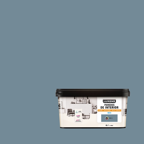 Cuadro salón y dormitorio luxens 4l tinta 4