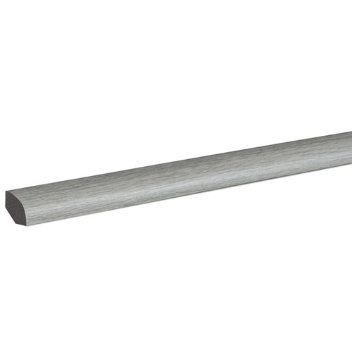 Perfil cuentas PVC fn 240 cm gris mod008