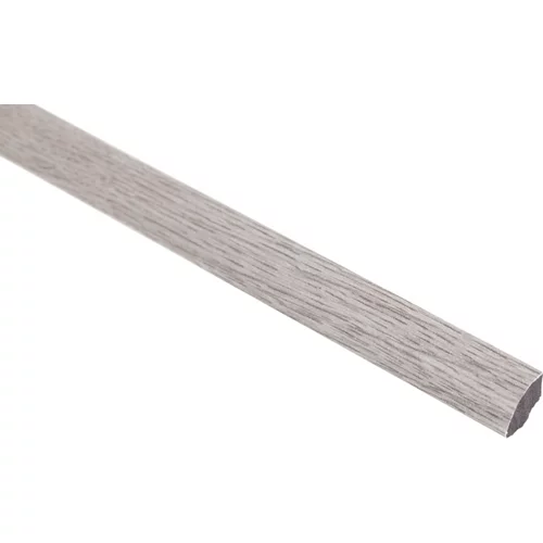 Perfil cuentas PVC fn 240 cm gris mod012