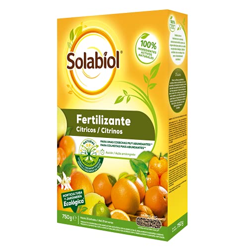 Fertilizante Cítrico, Ingredientes 100% Orgánicos con Estimulador de Raíces para Mejorar la Cosecha