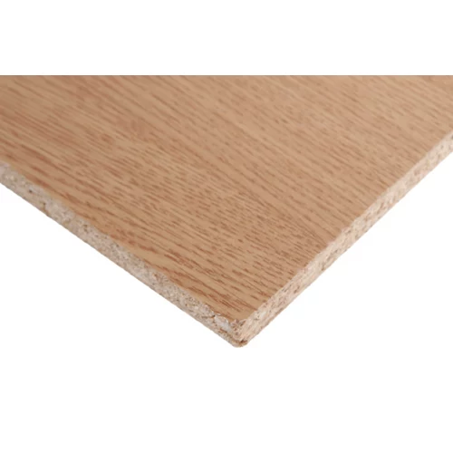 Tablero aglomerado melamínico roble clásico 122x244x1 cm (ancho, alto y espesor)