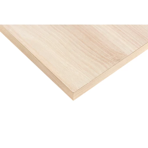 Aglomerado con 4 cantos de acacia 59,7x120x1,6 (ancho x alto x grosor)