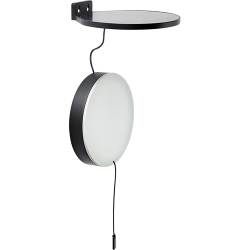 Aplique solar con LED inspira negro kampala