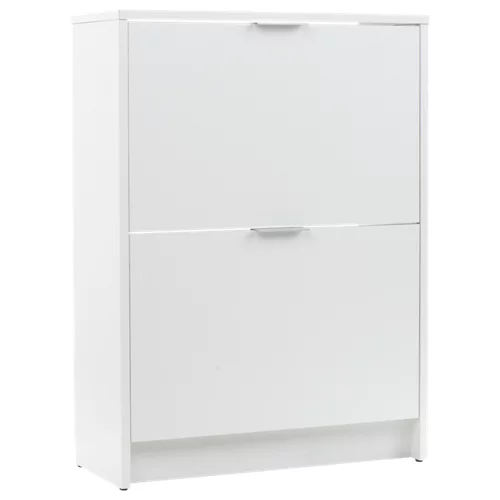 Un zapatero básico blanco para 12 pares de 60x82x25 cm