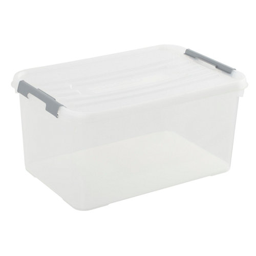caja de plástico spaceo, dimensiones: 40x60x29cm y 50 litros