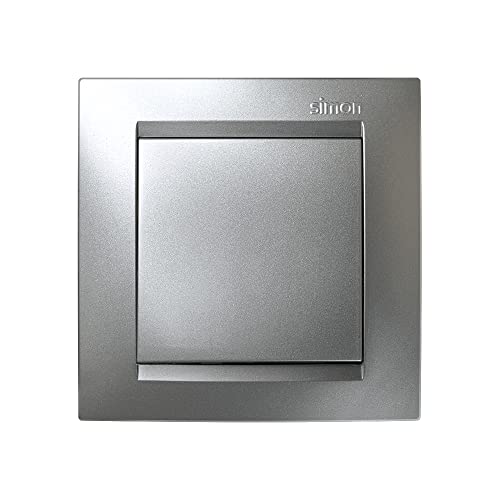 Simon F1590201026- Interruptor serie 15 aluminio