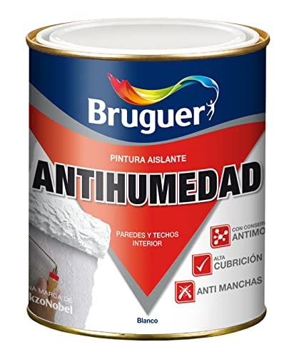 Bruguer pintura aislante blanco mate antihumedad 750 ml