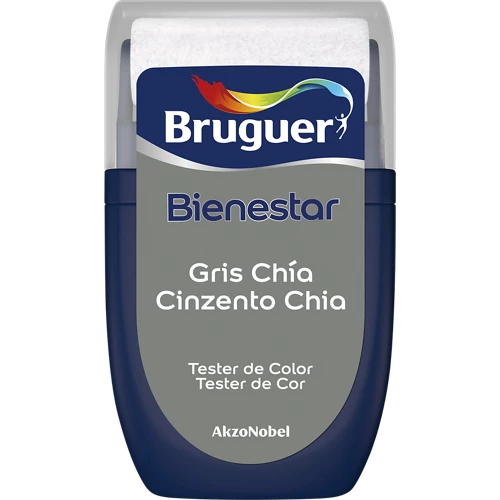 Pintura tester bienestar 30 ml gris chia