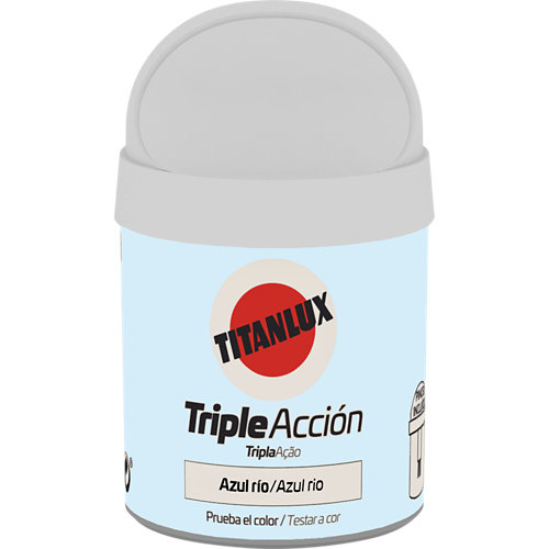 Titanlux 75ml river blue pintura tester triple acción