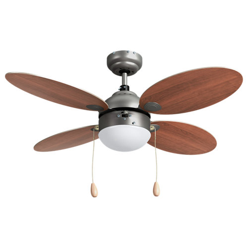 Ventilador de techo con motor AC de 106 cm inspirado en Mauritius Brown